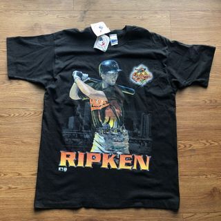 Cal Ripken Jr Caricature Baltimore Orioles 90s Vintage shirt