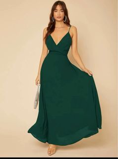 Emeral Green Evening Dress