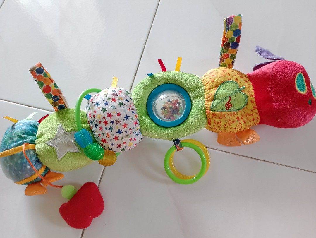 Eric Carle Attached Activity Caterpillar Babies Kids Infant