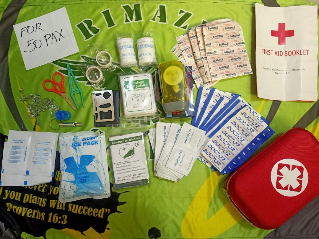 FIRST AID KIT, Health & Nutrition, Medical Supplies & Tools on Carousell