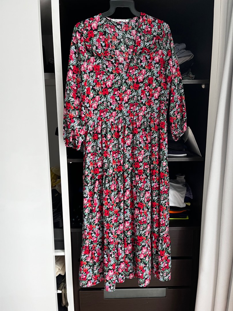 Zara floaty dress top