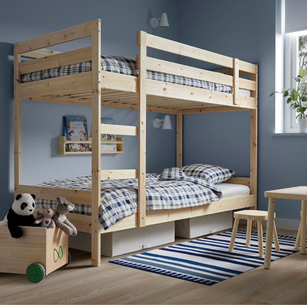 Used bunk beds with on sale mattresses for sale