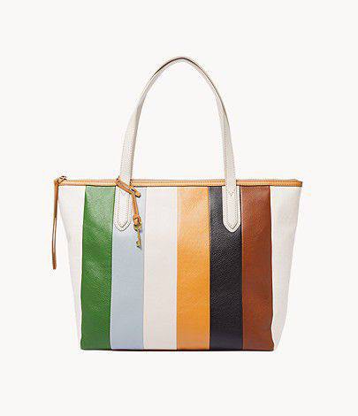 Portland Leather Handbags Fossil Women's Sydney Tote Purse Black