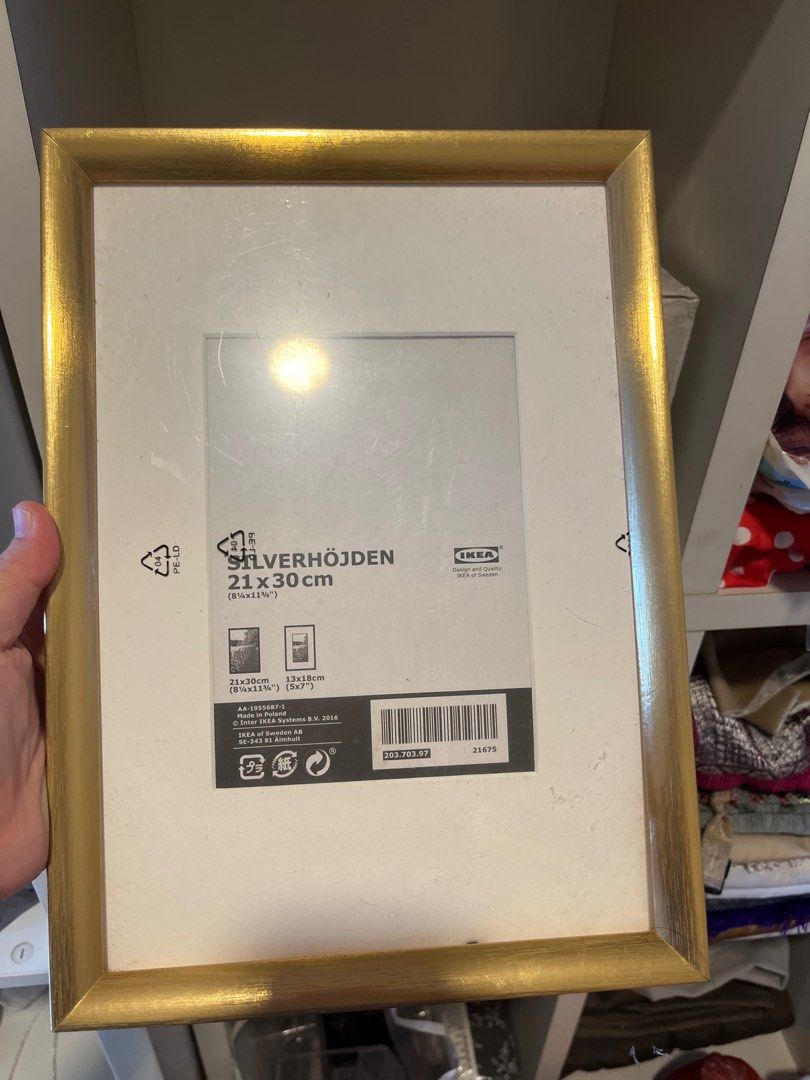 Frames ikea (Category: Frames & Pictures) located in Bangi. Submitted by nabilazakaria89 (Listing ID 1221782356, Image 1). Description: .