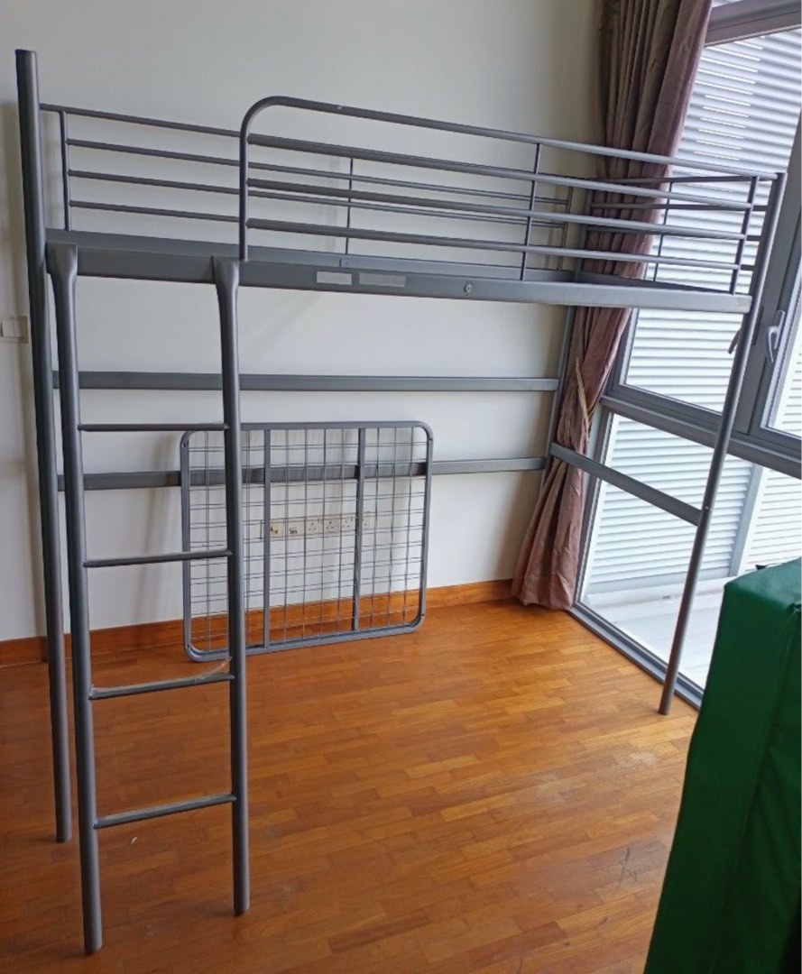 Free delivery IKEA loft Bed, Furniture & Home Living, Furniture, Bed