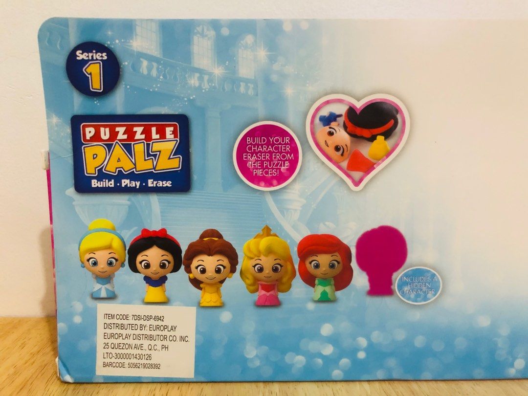 Frozen and Disney Princess 3D Puzzle Eraser on Carousell