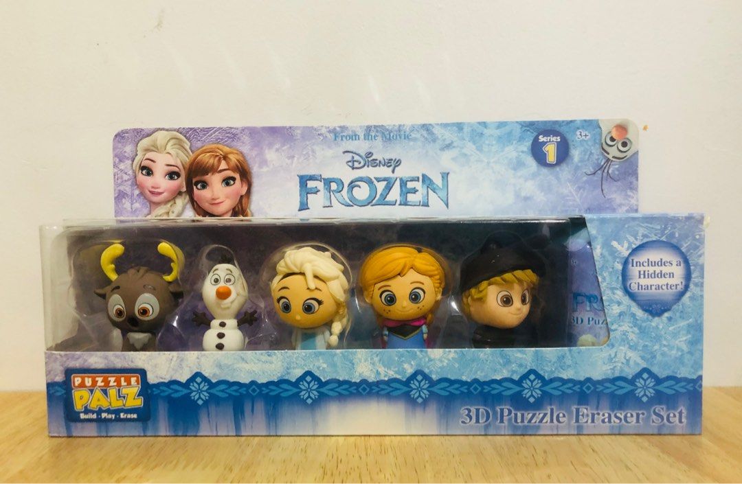 Frozen and Disney Princess 3D Puzzle Eraser on Carousell