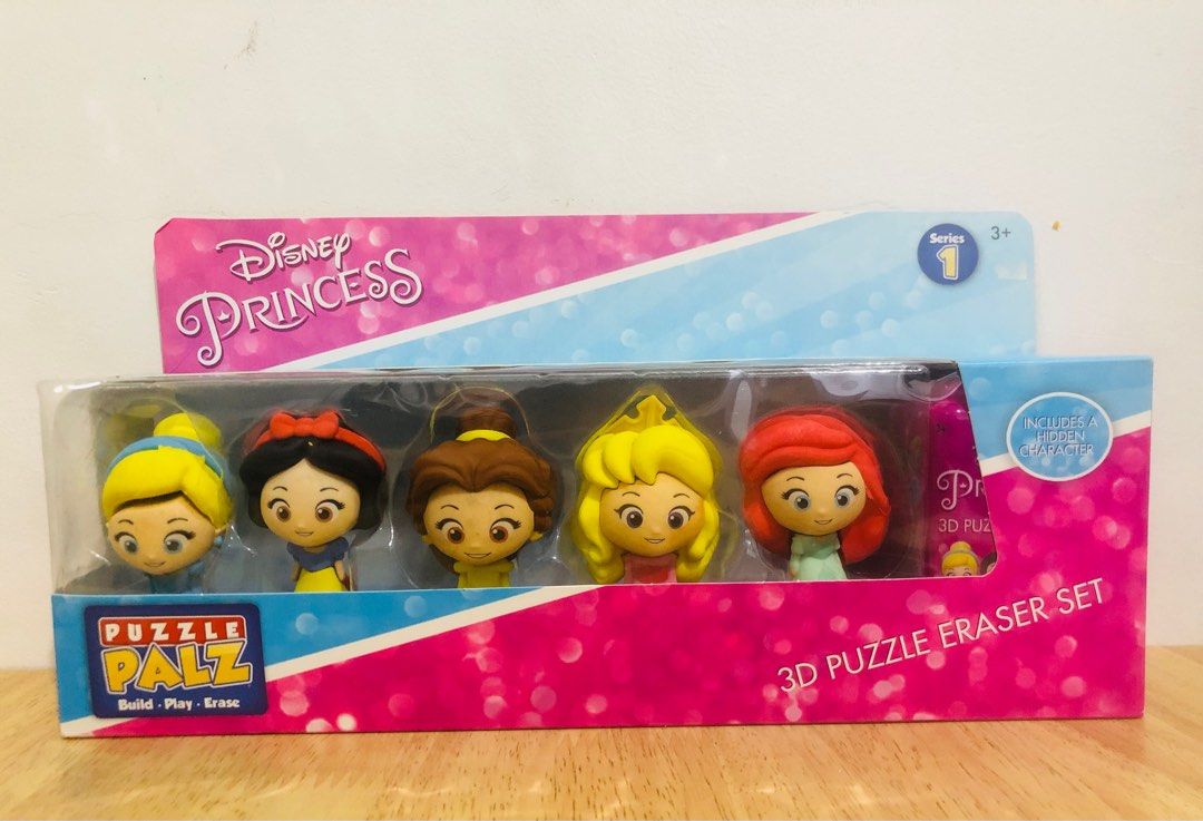 Frozen and Disney Princess 3D Puzzle Eraser on Carousell