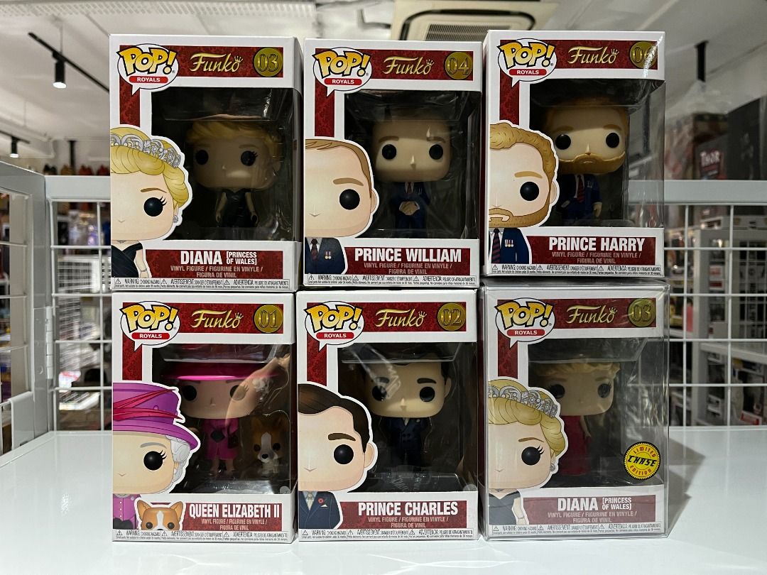 05 Funko Pop! Freddy zodiac signs royal family ali michael jordan gpk