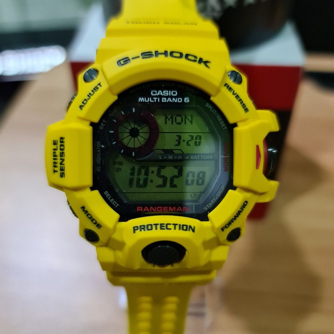 G shock rangeman yellow online