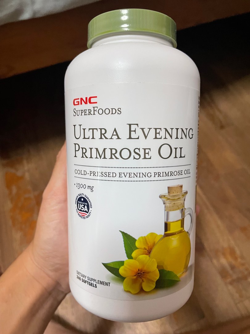 GNC SuperFoods Ultra Evening Primrose Oil, Health & Nutrition, Health