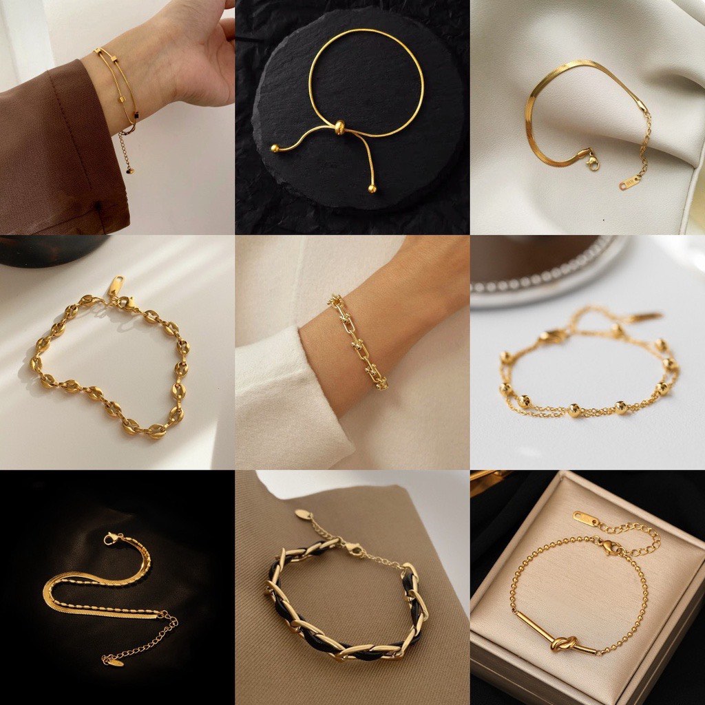 Girls gold shop bracelet design