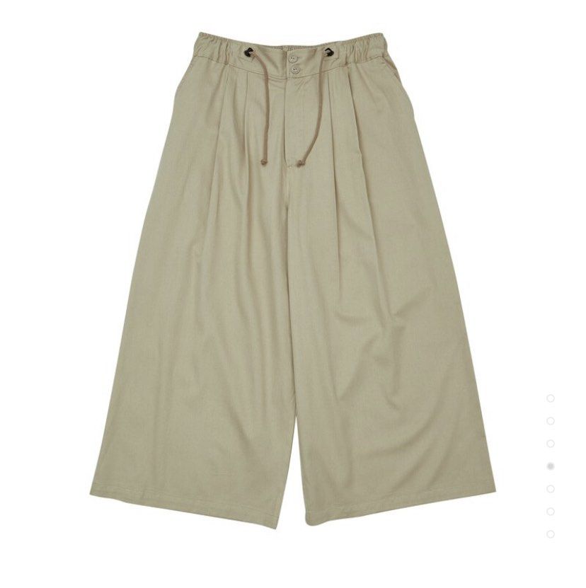 GORT 22S/S RAYON BASIC WIDE PANTS, 他的時尚, 褲子, 長褲在旋轉拍賣