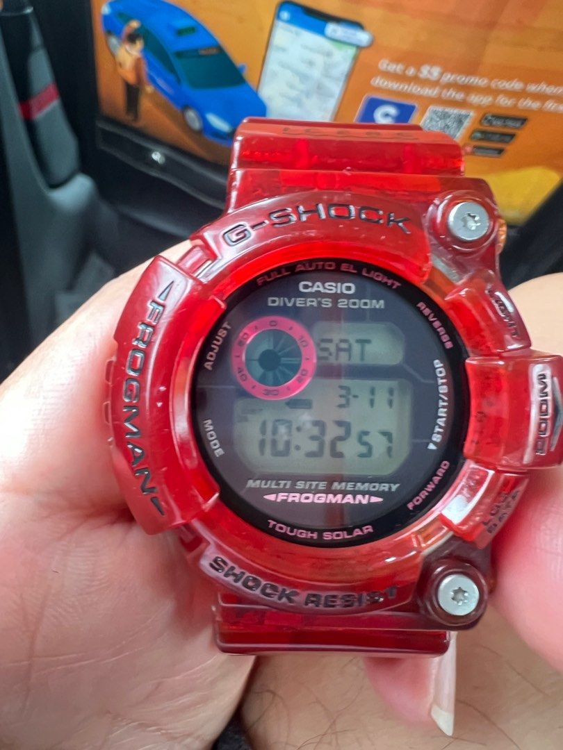 G shock shop frogman jelly