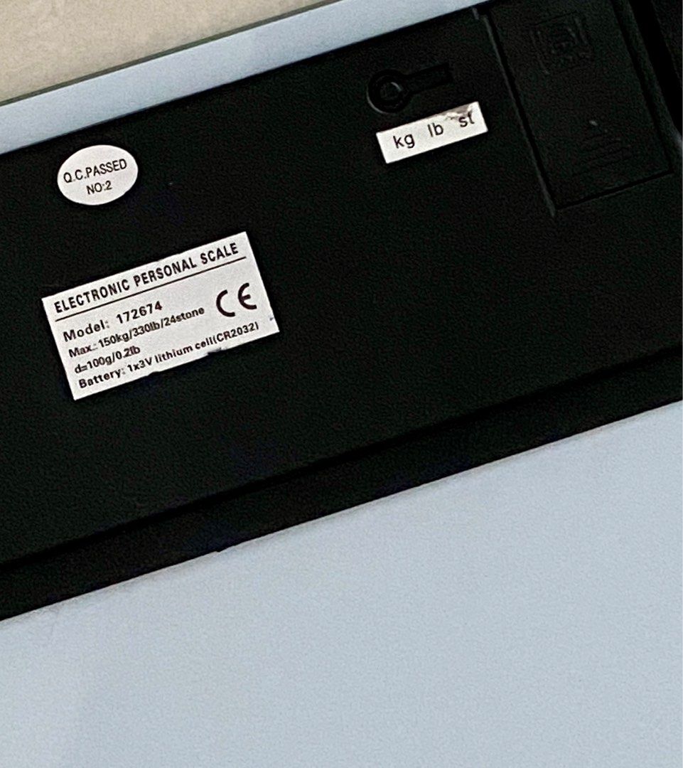 Guardian Electronic Weighing Scale, Health & Nutrition, Health Monitors