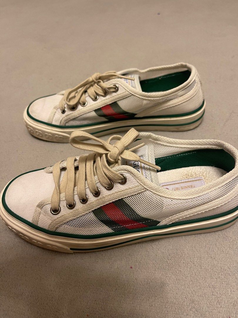 Gucci tennis shoes, Women's Fashion, Footwear, Sneakers on Carousell
