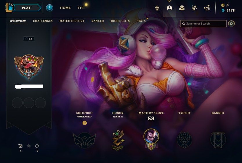 NA LoL Acc League of Legends Account Smurf level 30 lvl Champs