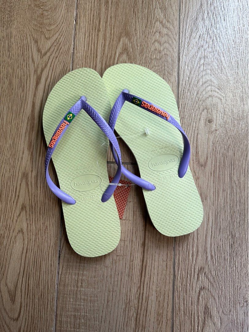 Havaianas Slim Brazil Flip Flops BRAND NEW Women s Fashion
