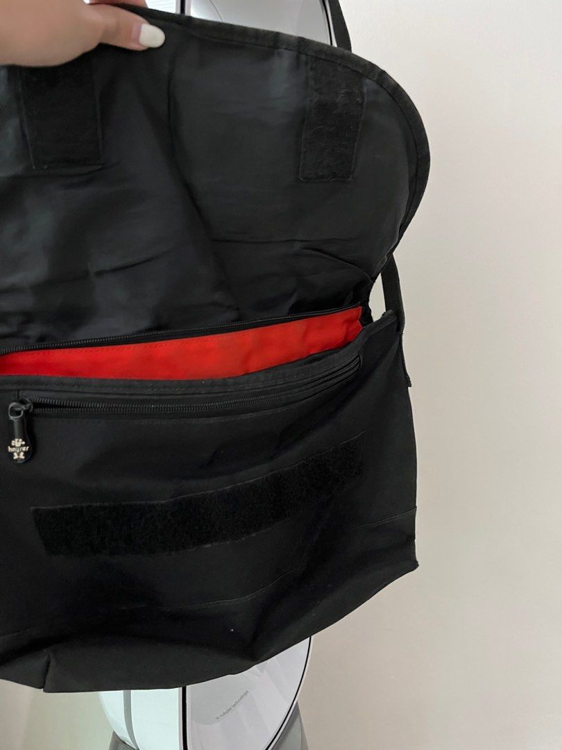 Hayrer Black Red Sling Bag, Men's Fashion, Bags, Sling Bags on Carousell