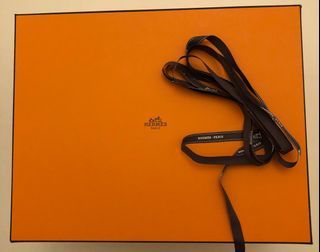 HERMES big box and big shop-bag