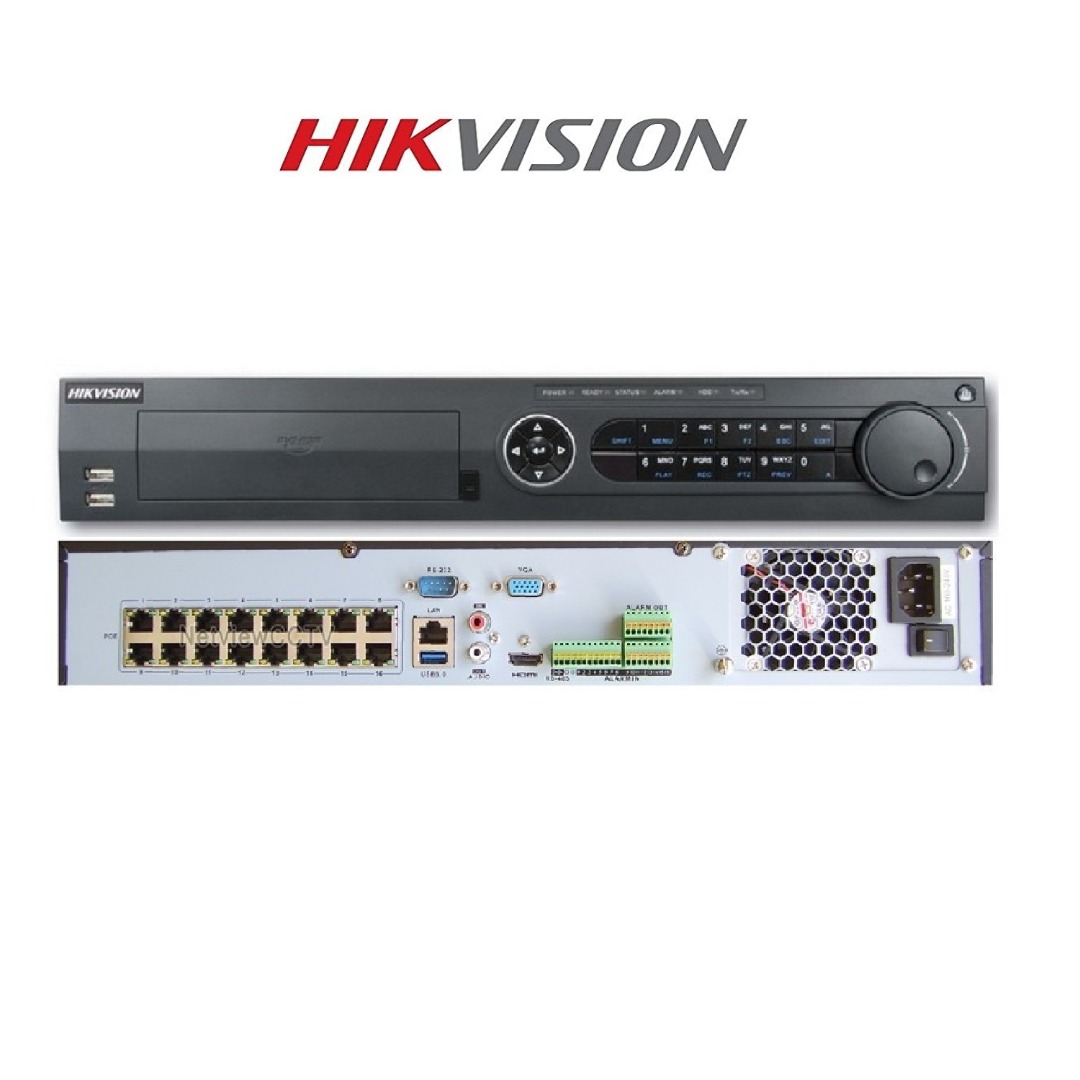 Hikvision NVR DS-7732NI-Q4 200Mbps 32-ch Black 3TB HDD, Furniture ...