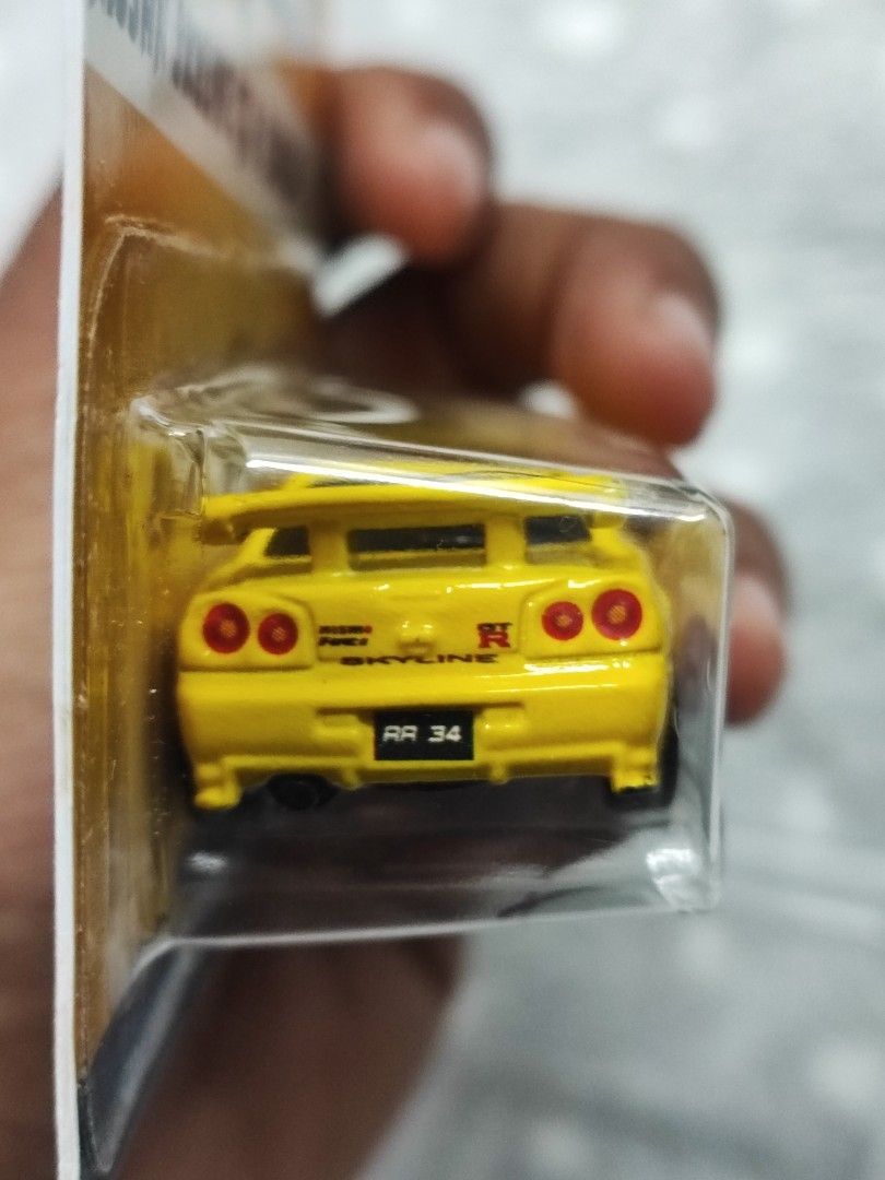 Hot wheels convention skyline r34 LA custom, Hobbies & Toys, Toys