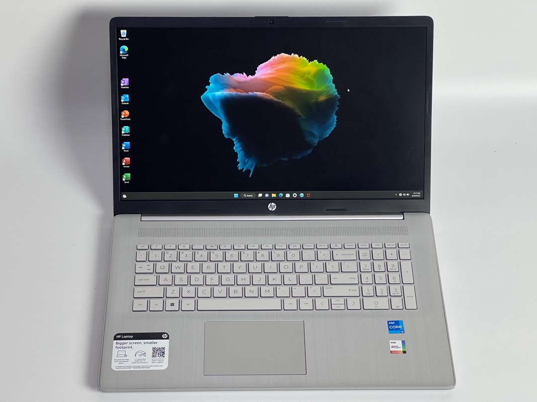 Hp Laptop 17 Cn0xxx Core I5 11th Generation 8gb 256gb Ssd 17 1inches