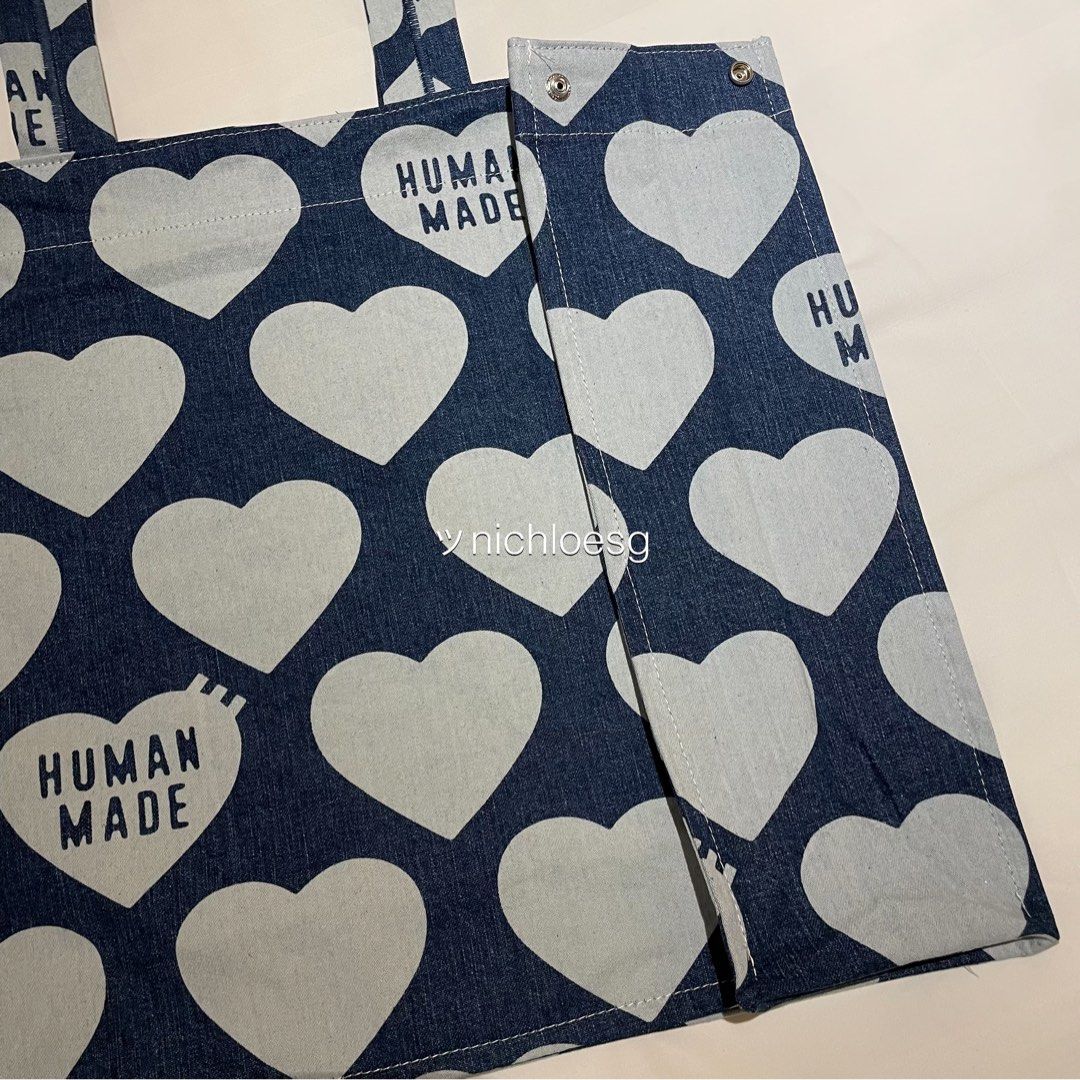 Human made HEART DENIM TOTE バッグ トートバッグ バッグ トート