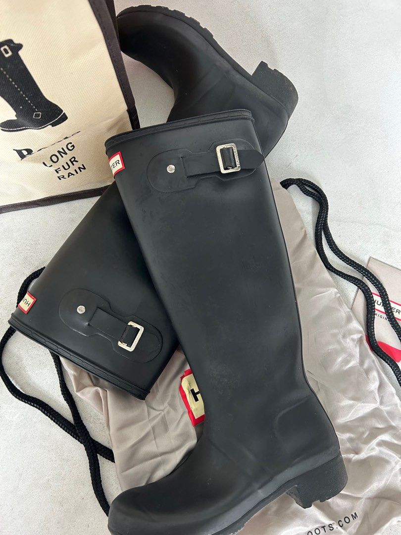 Fur lined hotsell hunter boots