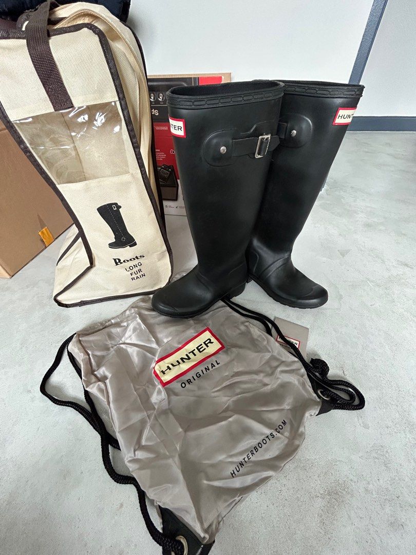Fur lined hunter boots hot sale