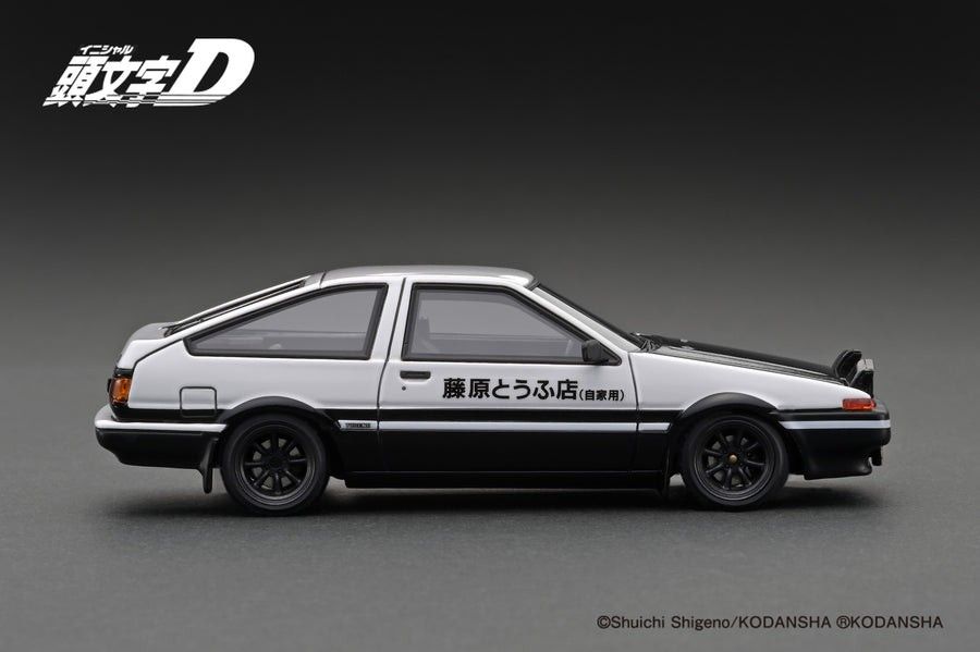 Ignition Model 1/43 Initial D Toyota AE86 and RX7 with Figurine (IG