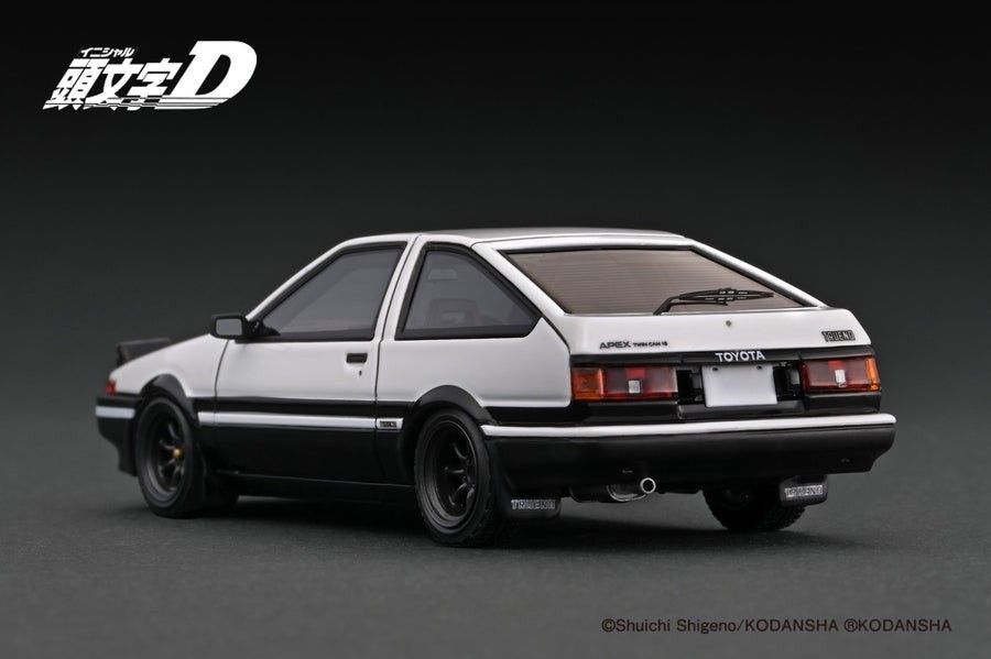 Ignition Model 1/43 Initial D Toyota AE86 and RX7 with Figurine (IG
