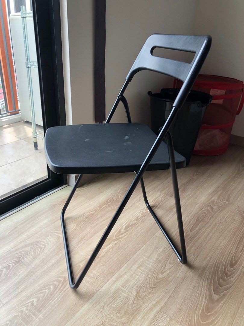 IKEA Folding Chair, Furniture & Home Living, Furniture, Chairs on Carousell