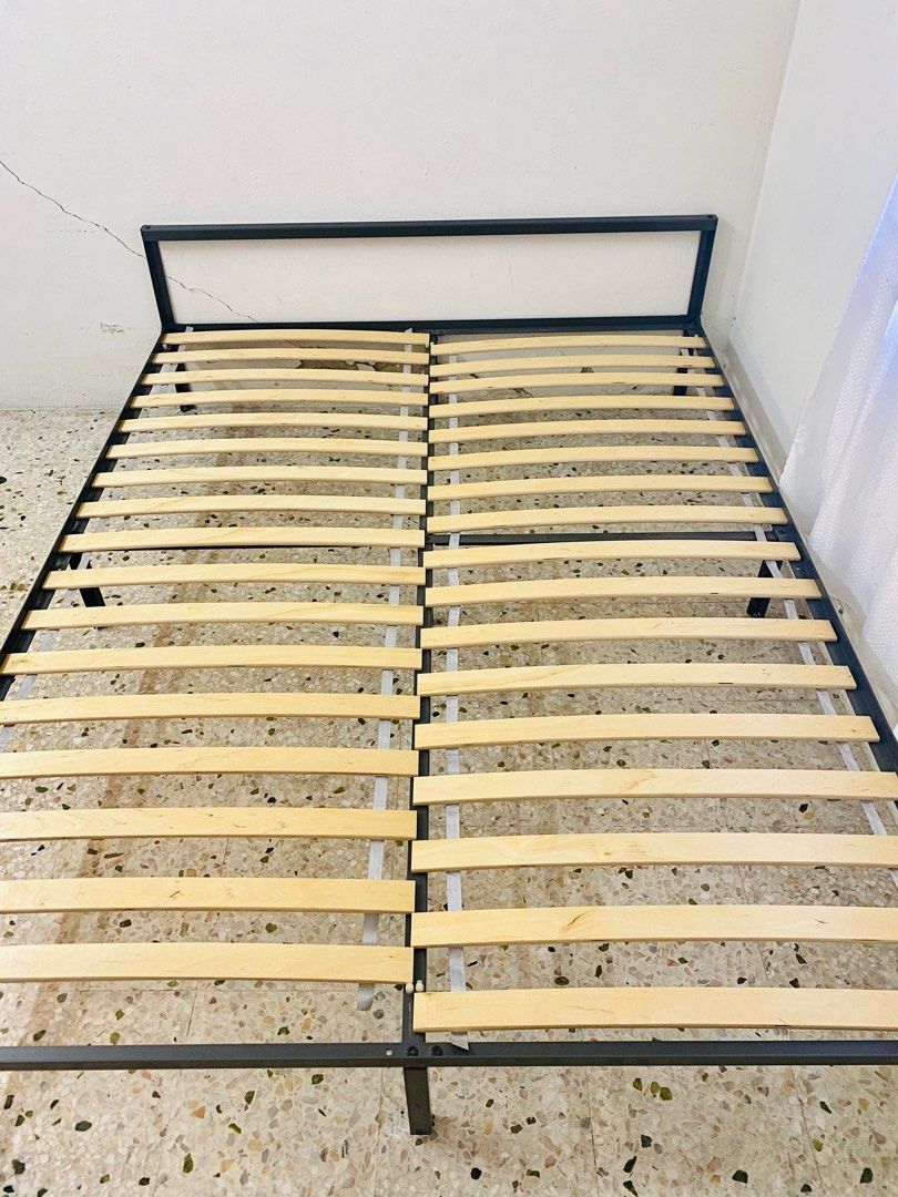 Ikea Grimsbu Queen Bed Frame, Furniture & Home Living, Furniture, Bed
