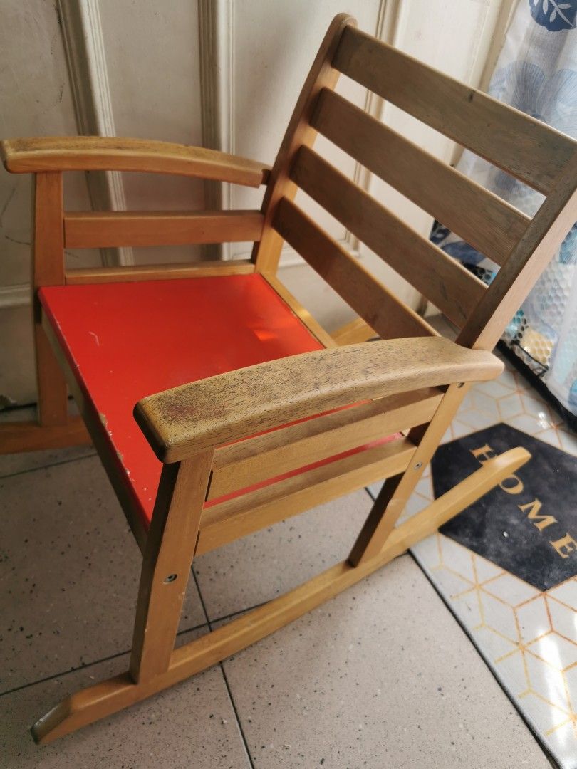 Ikea Kids Rocking Chair Babies Kids Baby Nursery Kids Furniture Kids Tables Chairs on Carousell