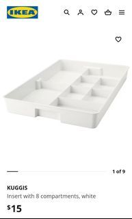 Ikea Kuggis Insert - 8 compartments