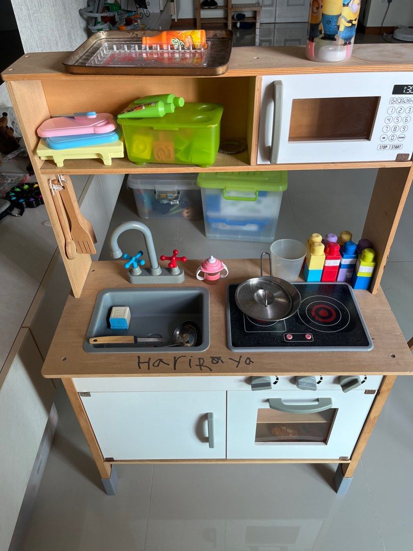 Ikea like kitchen playset (1m high), Babies & Kids, Infant Playtime on