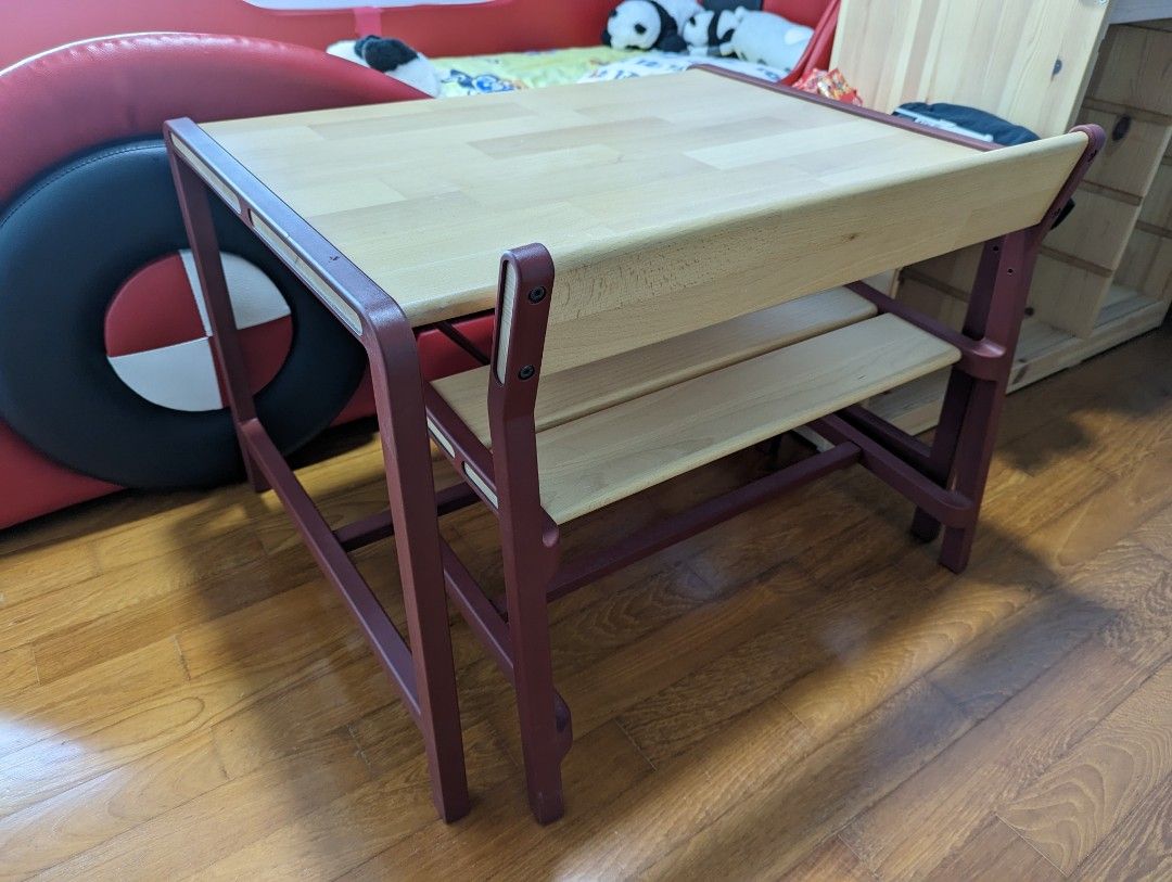 IKEA Ypperlig Children's Table and Bench Set, Furniture & Home Living