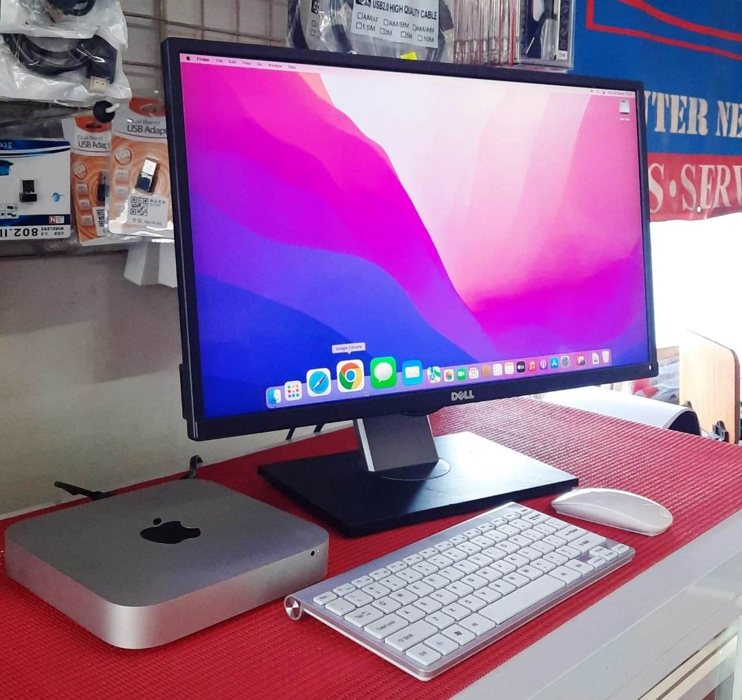 iMac Mini 24" Core i5 SSD Set with camera (Category: Desktops) located in Mandaluyong City. Submitted by mircomputer (Listing ID 1221724485, Image 1). Description: Quality pre owned Mac Mini with Slim LED Monitor model 2014 acquired 2015 on SALE for specs/description/prices... Option 1 -Mac Mini Core i5 2.5ghz/8gbram/256gbSSD Wifi/webcam/bluetooth/usb wireless keyboard and mouse/Mac OS -22inch Slim LED Monitor P 18,950 -24inch Slim LED Monitor P 