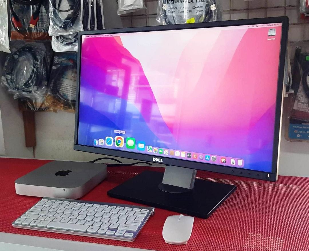 iMac Mini 24" Core i5 SSD Set with camera (Category: Desktops) located in Mandaluyong City. Submitted by mircomputer (Listing ID 1221724485, Image 3). Description: Quality pre owned Mac Mini with Slim LED Monitor model 2014 acquired 2015 on SALE for specs/description/prices... Option 1 -Mac Mini Core i5 2.5ghz/8gbram/256gbSSD Wifi/webcam/bluetooth/usb wireless keyboard and mouse/Mac OS -22inch Slim LED Monitor P 18,950 -24inch Slim LED Monitor P 