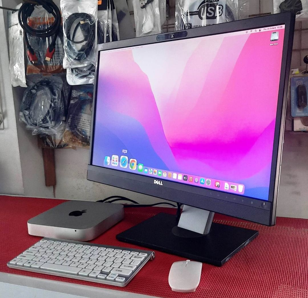 iMac Mini 24" Core i5 SSD Set with camera (Category: Desktops) located in Mandaluyong City. Submitted by mircomputer (Listing ID 1221724485, Image 2). Description: Quality pre owned Mac Mini with Slim LED Monitor model 2014 acquired 2015 on SALE for specs/description/prices... Option 1 -Mac Mini Core i5 2.5ghz/8gbram/256gbSSD Wifi/webcam/bluetooth/usb wireless keyboard and mouse/Mac OS -22inch Slim LED Monitor P 18,950 -24inch Slim LED Monitor P 