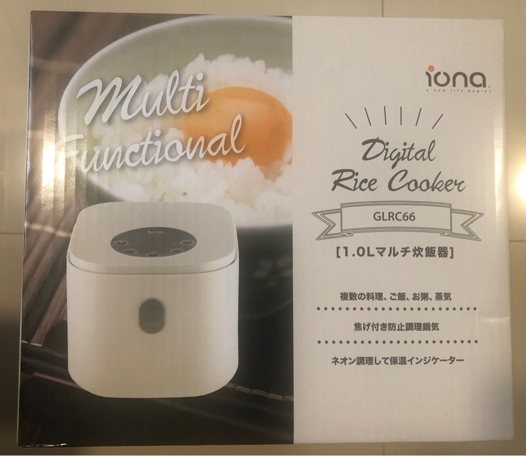 Iona Digital Rice Cooker GLRC66 1.0L, TV & Home Appliances, Kitchen Appliances, Cookers on Carousell