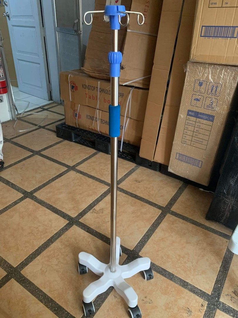 IV POLE STAND, Beauty & Personal Care, Foot Care on Carousell