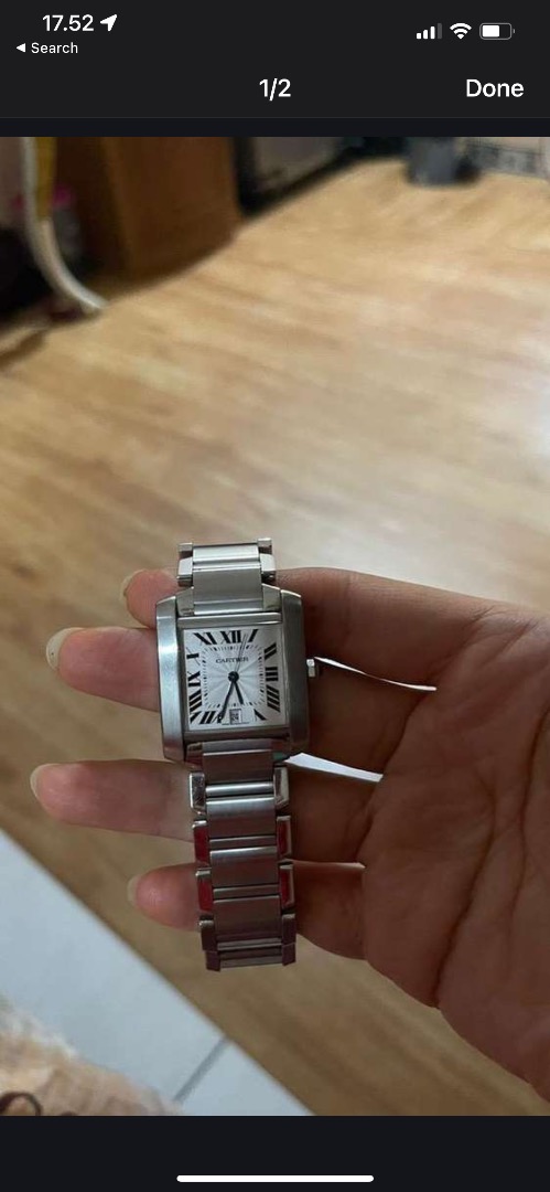 Jam Cartier bekas Fesyen Pria Jam Tangan di Carousell
