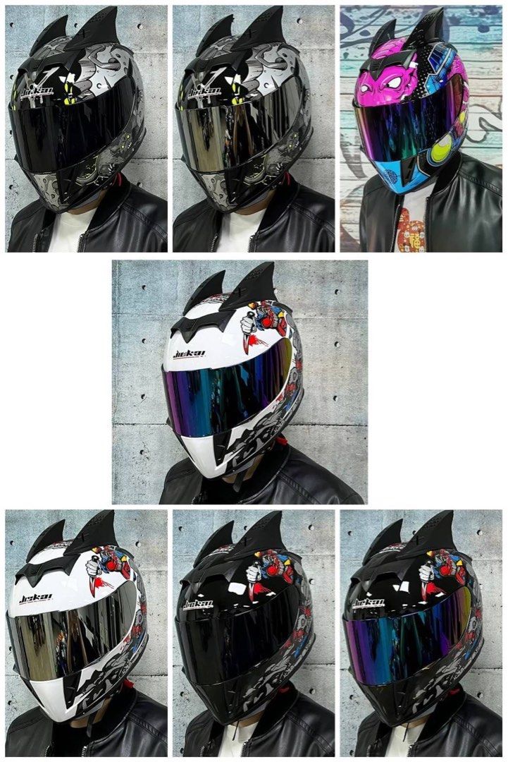 JIEKAI Motorbike helmet with double visor Motorcycle Helmet Model ...