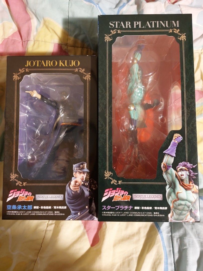 Statue Legends Jotaro Kujo and Star Platinum Figure Set