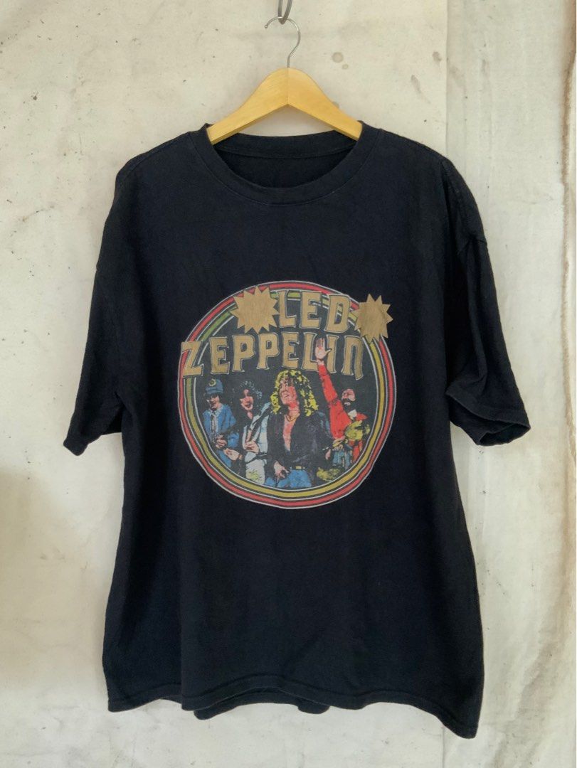 Kaos Band Led Zeppelin Vintage T Shirts Kaos Band Led Zeppelin