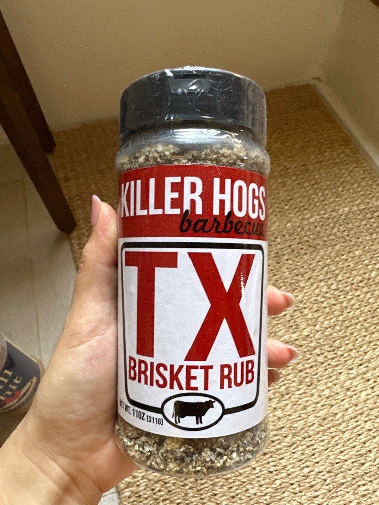 Killer Hogs BBQ TX Brisket Rub, Food & Drinks, Spice & Seasoning on