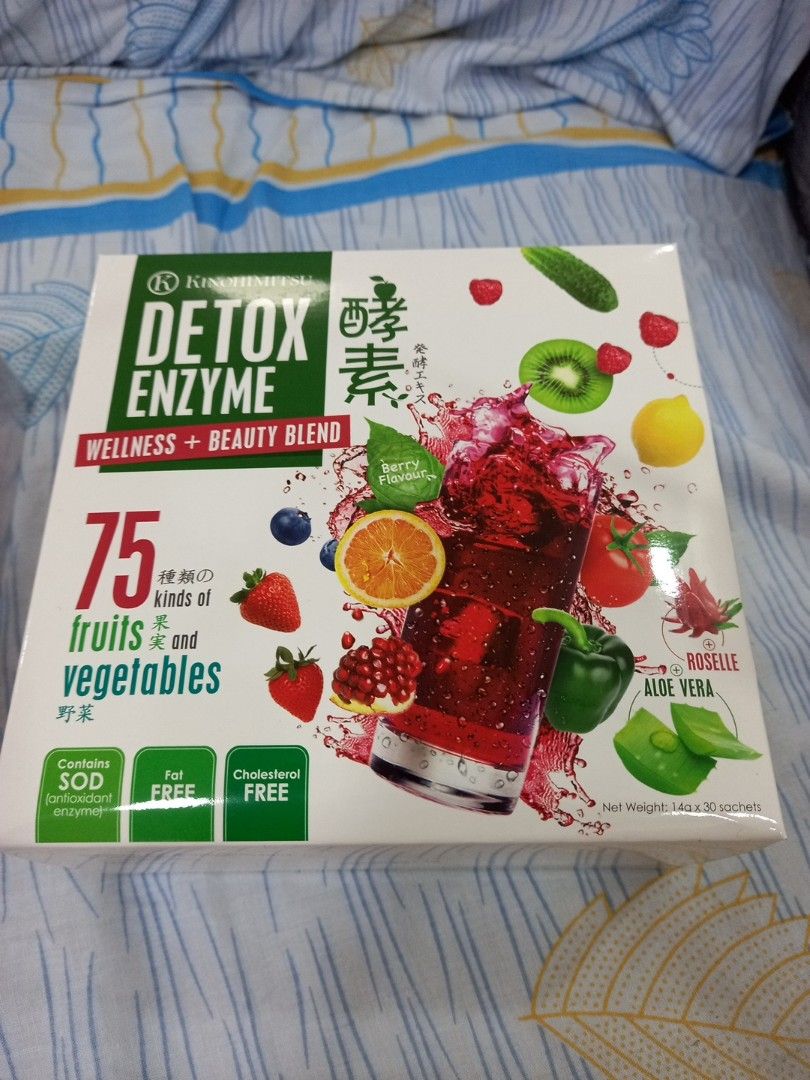 Kinohimitsu Detox / 30 Sachets / Expire 2025 Jun, Health & Nutrition