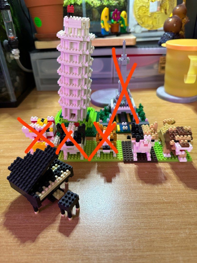 KO/Daiso Nanoblocks, Loz set, Hobbies Toys, Toys Games on